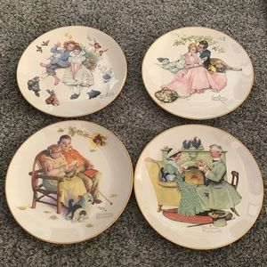 Norman Rockwell vintage ‘73 The Four Seasons Series